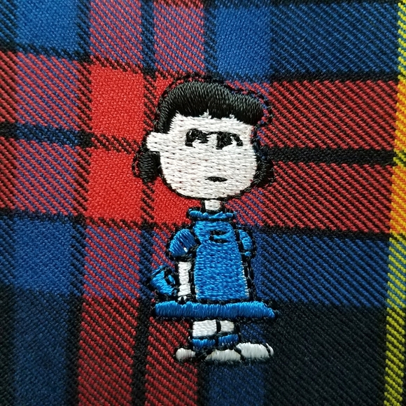 LAZY OAF X SNOOPY PLAID PANTS - Picture 11 of 15